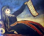 Niko Pirosmanashvili Reclining Woman painting